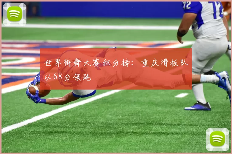 世界街舞大赛积分榜：重庆滑板队以68分领跑
